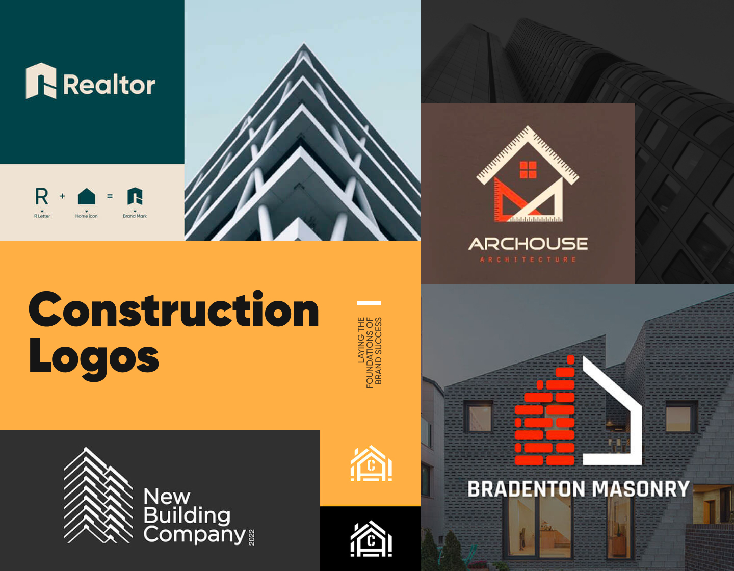 24 Construction Logos Laying The Foundations Of Brand Success