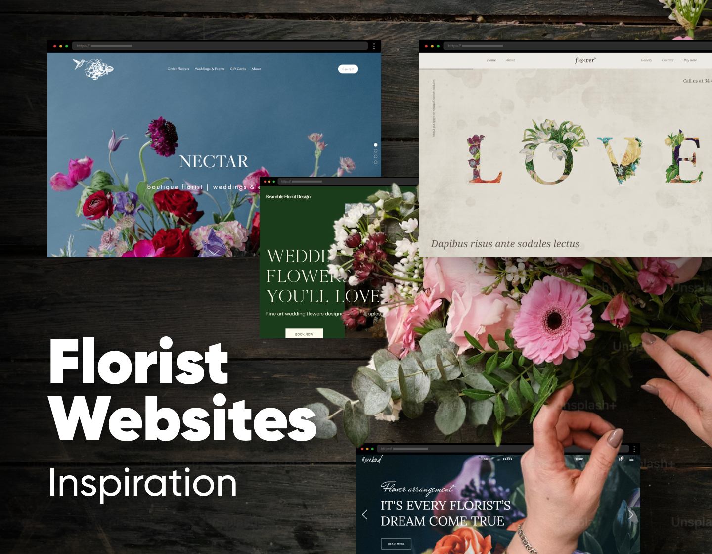 22 Best Florist Websites Designed To Make Your Inspiration Bloom