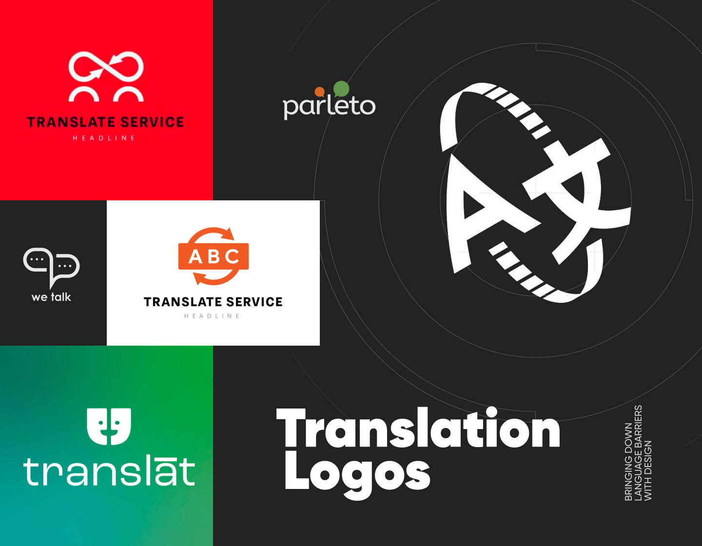 14 Translation Logos Bringing Down Language Barriers With Design