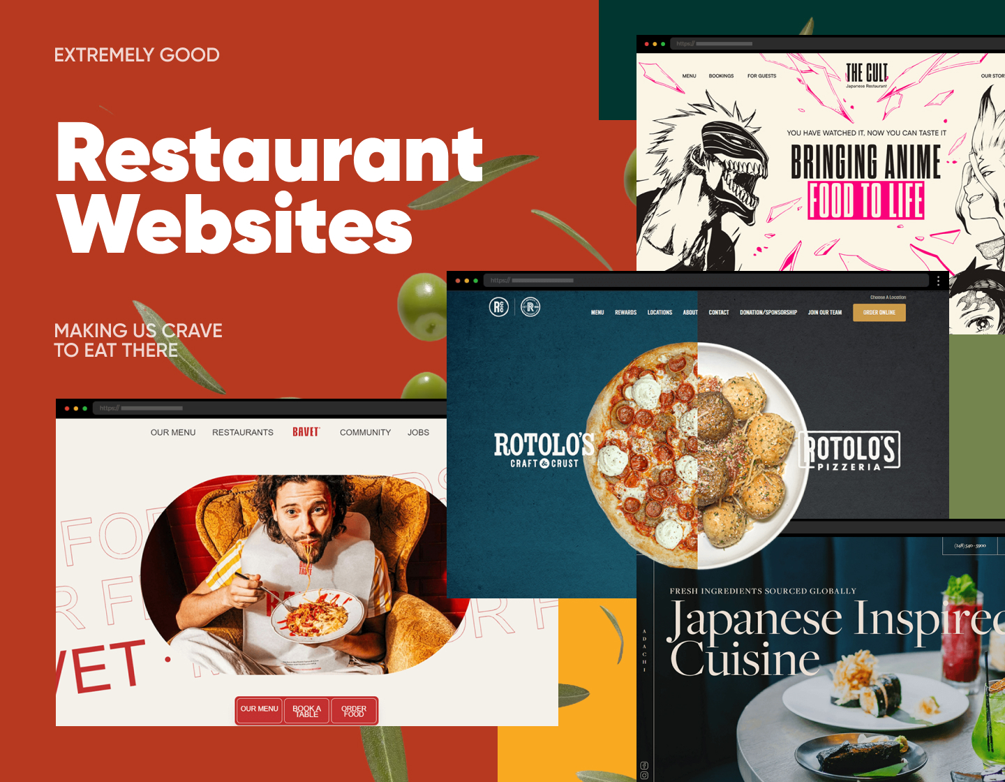 24 Extremely Good Restaurant Websites Making Us Crave To Eat There