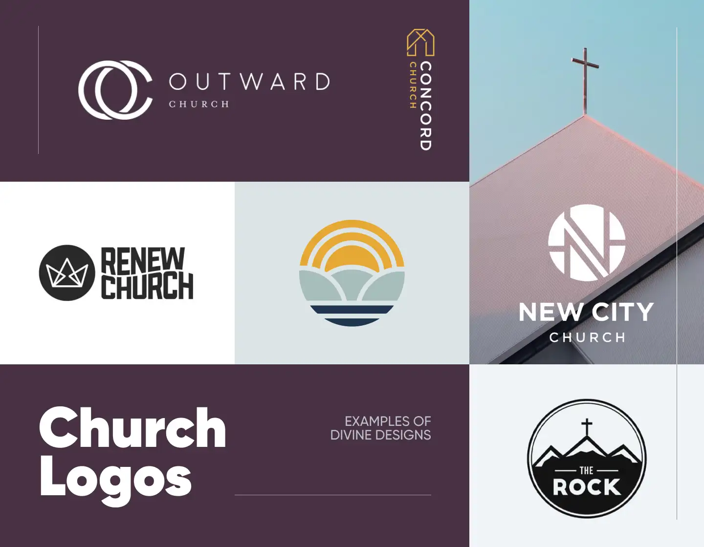 20 Effective Church Logos - Examples Of Divine Designs