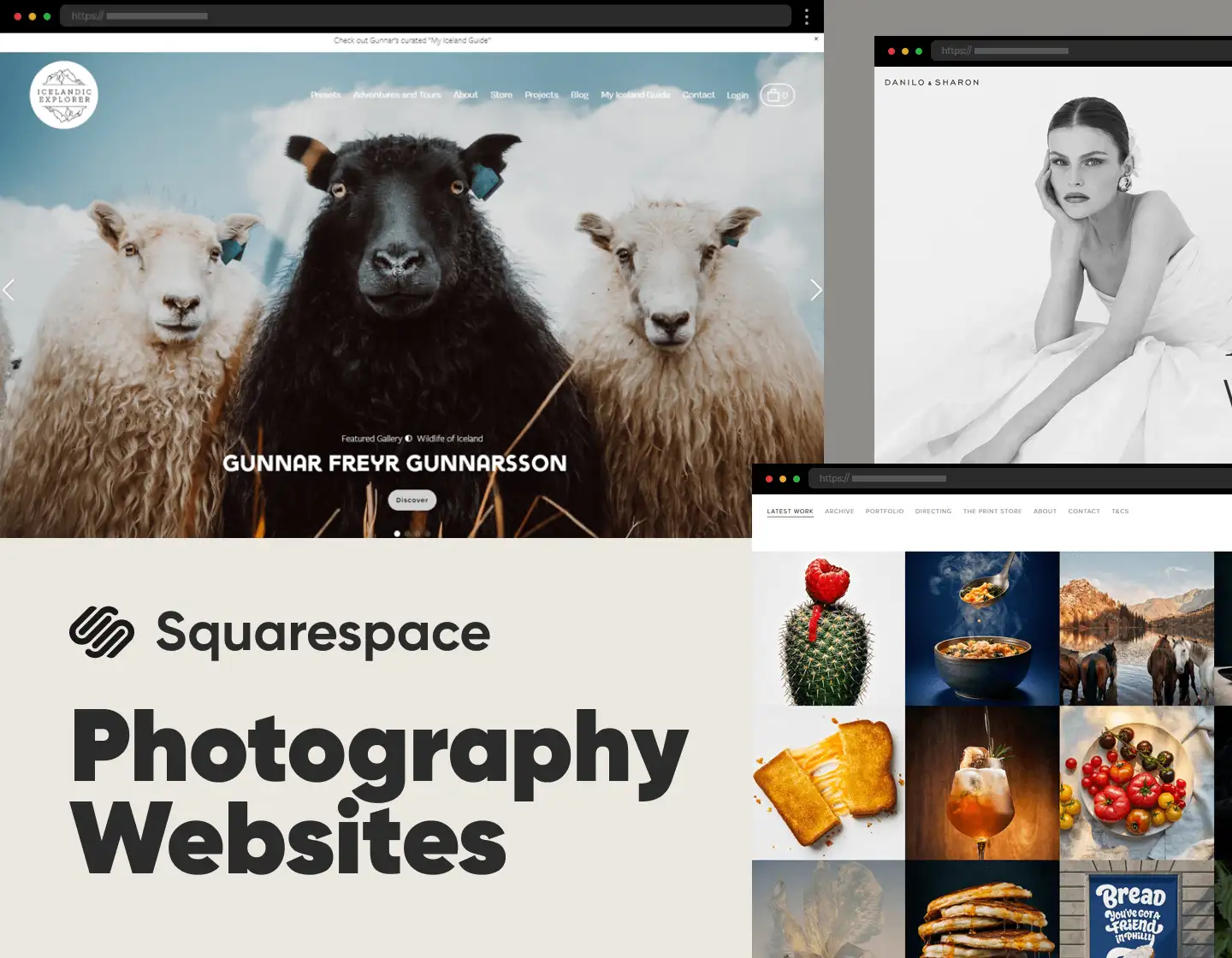 22 Top-notch Squarespace Photography Websites