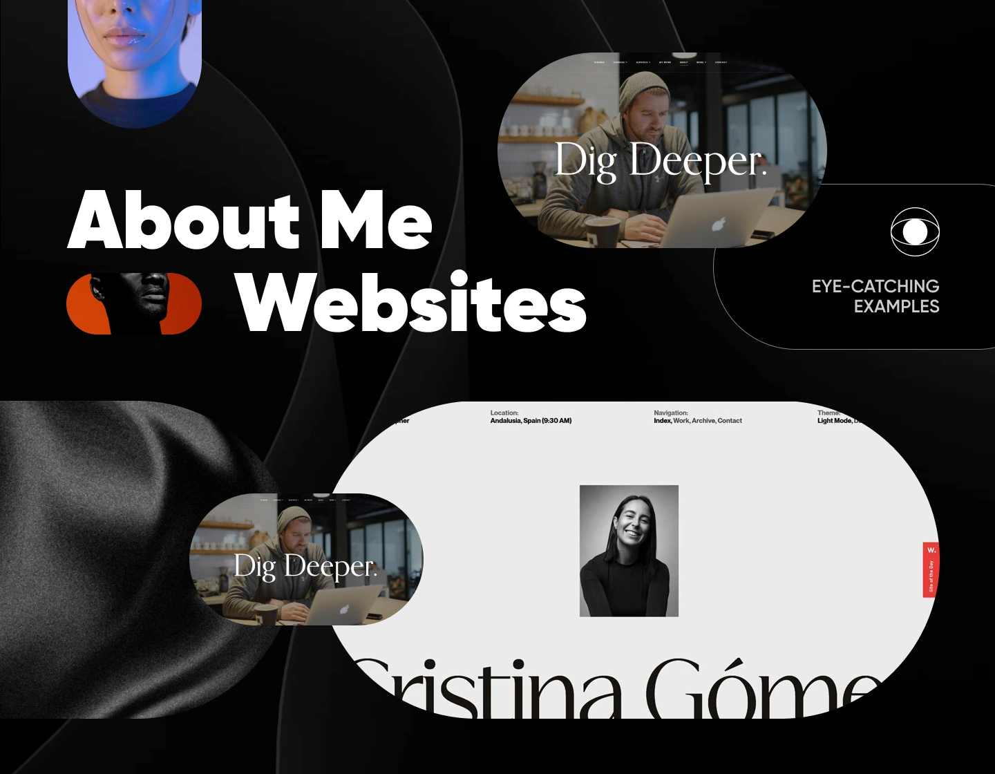 24 Eye-Catching About Me Website Examples