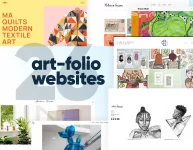 26 Beautiful Art Portfolio Websites