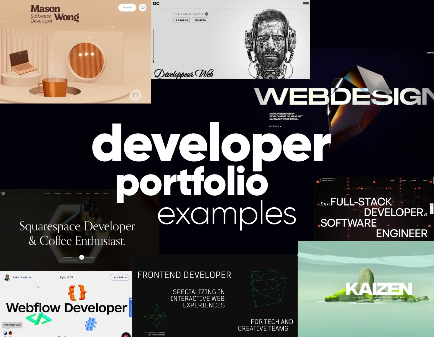 24 Brilliant Developer Portfolio Website Examples