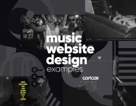 40 Music Website Design Examples That Hit the Right Note
