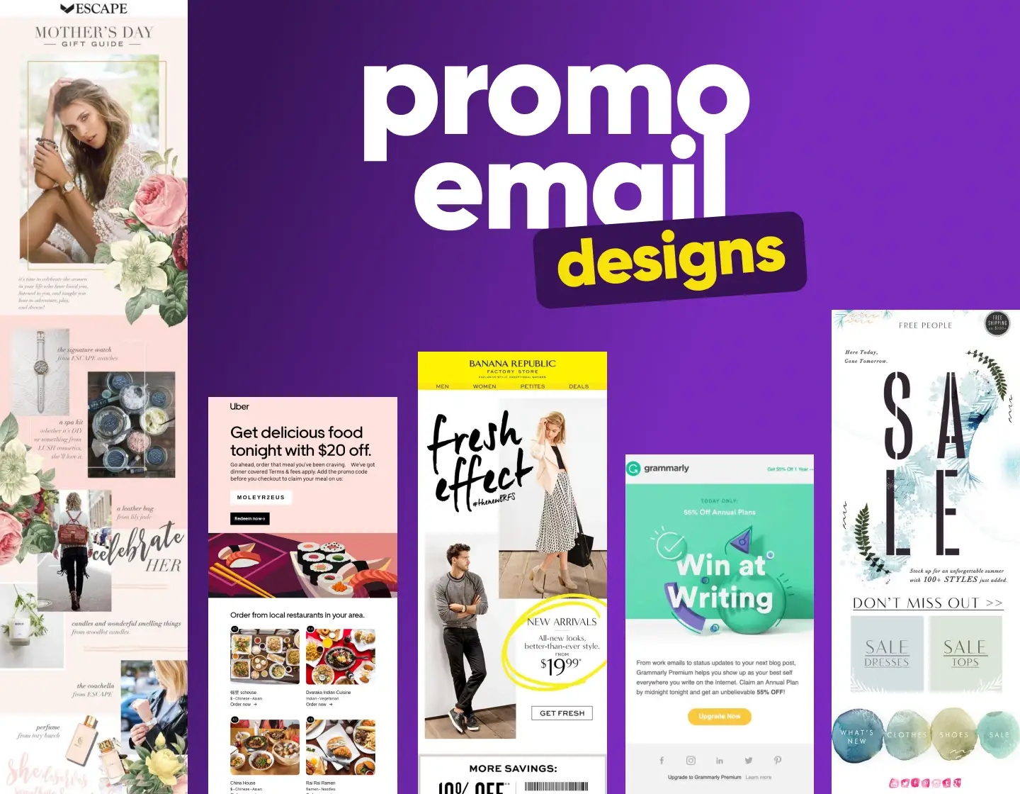 18 Great Promotional Email Designs & What Makes Them Work