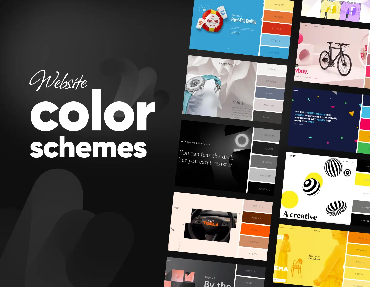 45 Trendy Website Color Schemes for Eye-Catching Designs