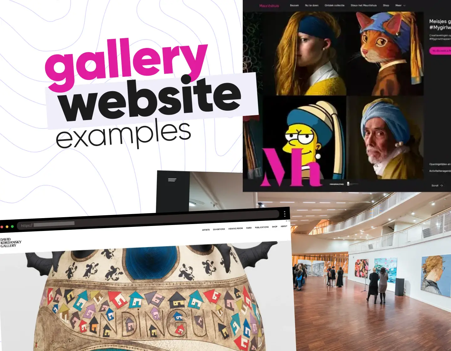 22 Art Gallery Website Examples With Unique Approach
