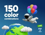 150 Fresh Color Combinations You’ll Want to Steal +Free Resource
