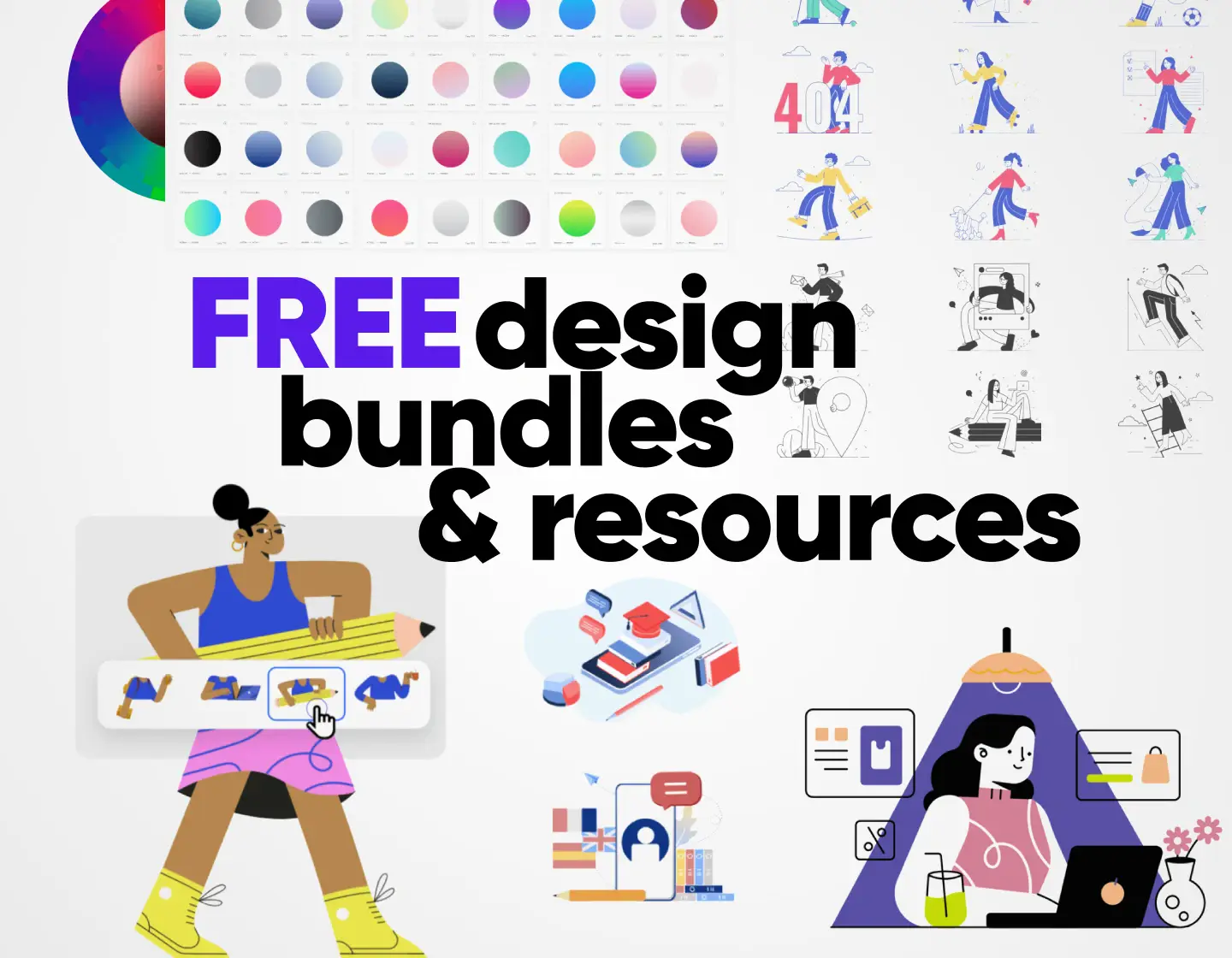 150 Free (and Paid) Design Bundles & Resources You’ll Actually Use