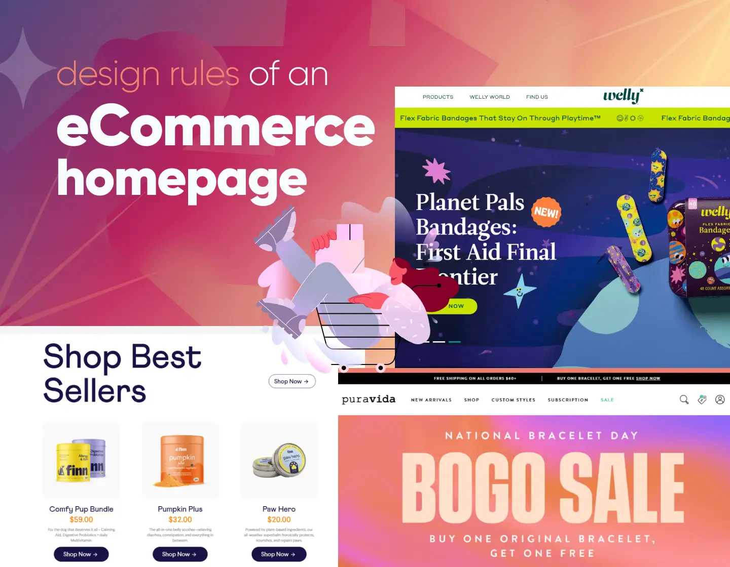 The 6 Design Rules Of a Successful eCommerce Homepage