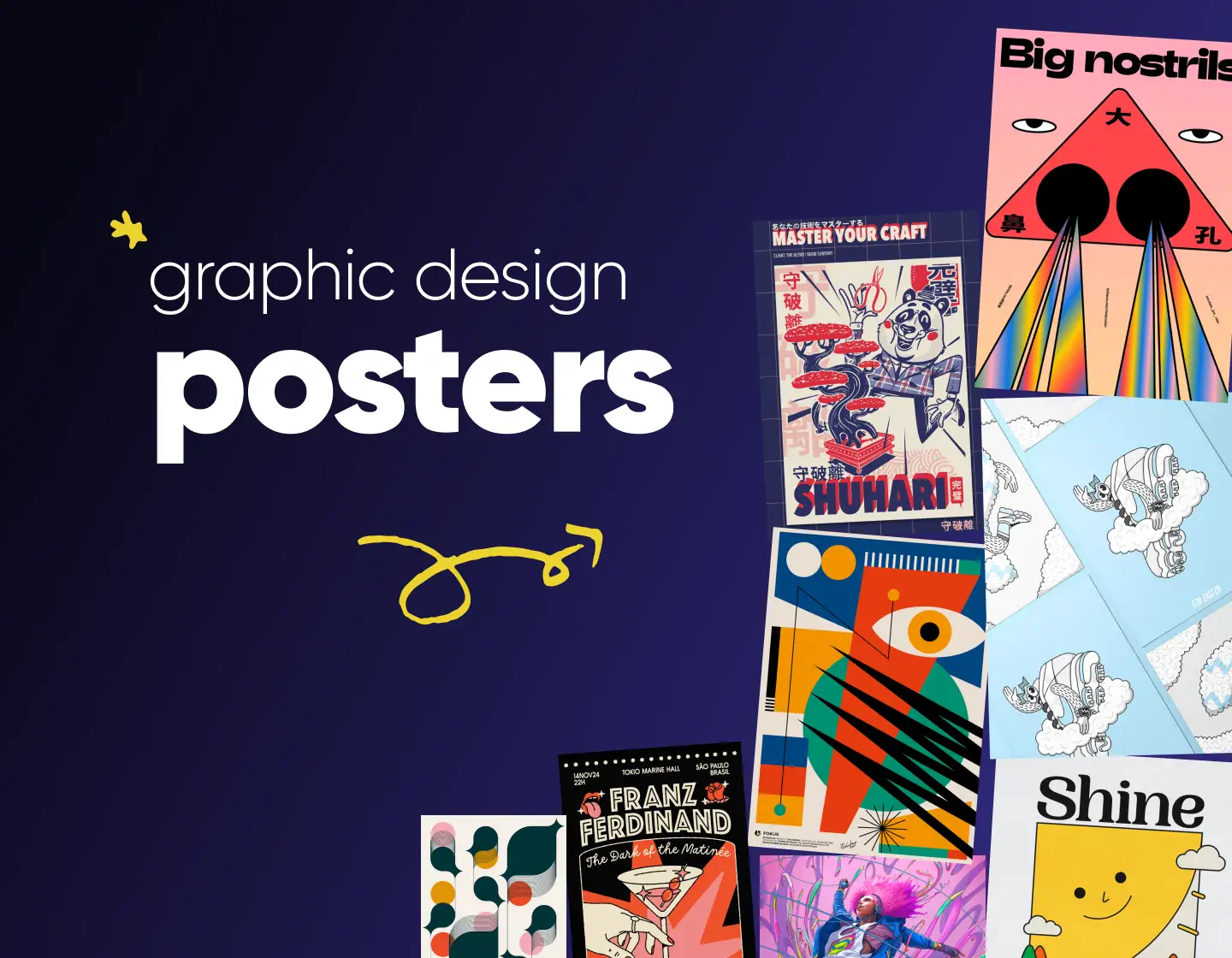 50+ Graphic Design Posters That Will Blow Your Mind