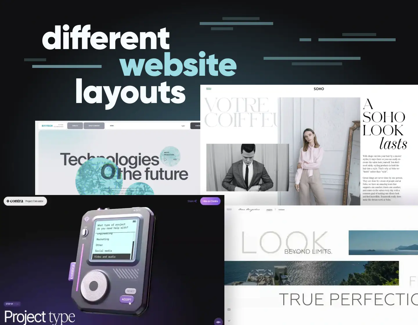 The Pocket Guide to Different Website Layouts and Their Uses
