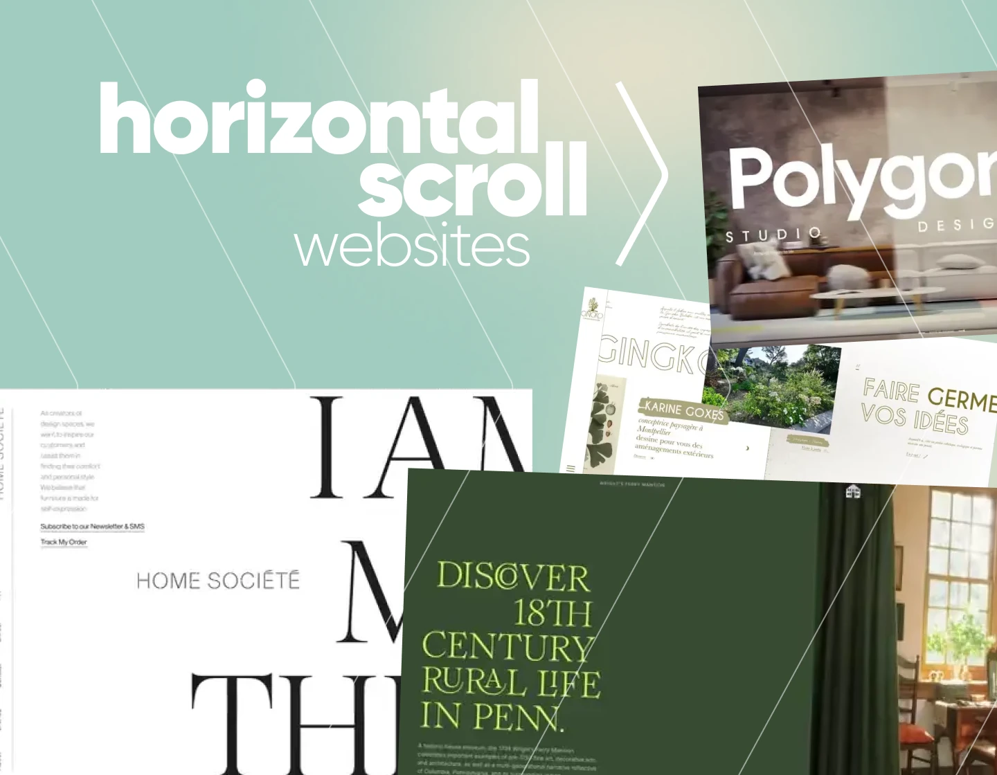 20 Horizontal Scroll Websites with Unique Design