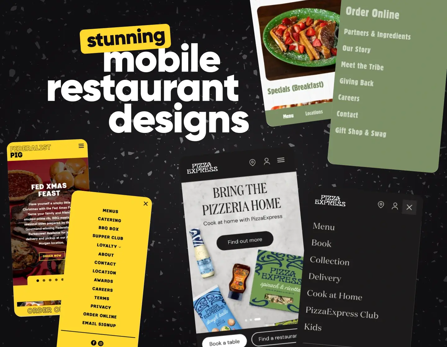 24 Stunning Restaurant Mobile Website Design Examples