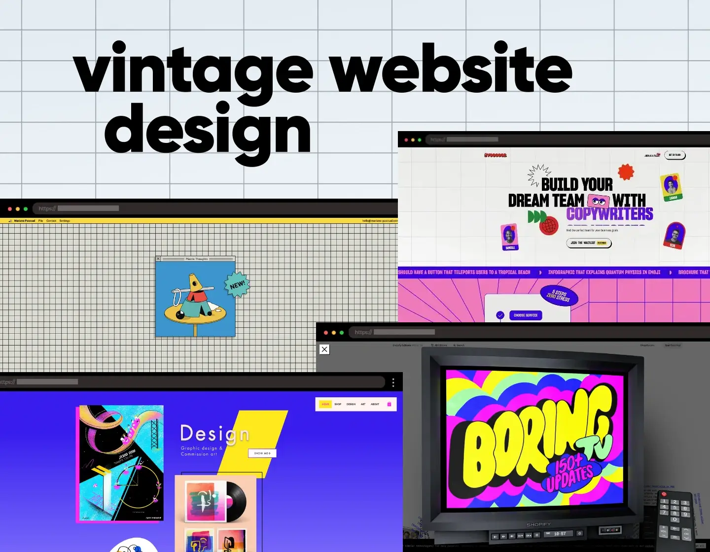 Step Back in Time: 20 Stunning Vintage Website Design Examples