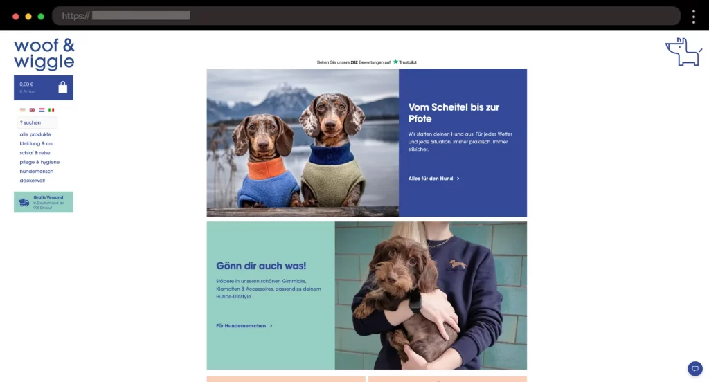 Woof & Wiggle Fun WooCommerce Pet Store with Wholesome Vibes