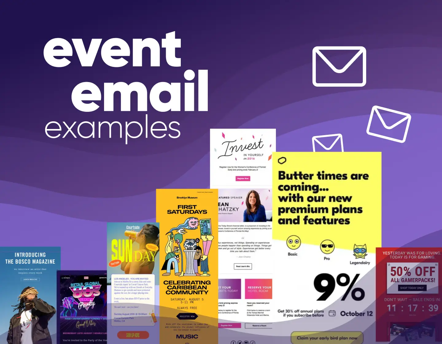 20 Event Email Examples That Drive Attendance & Engagement
