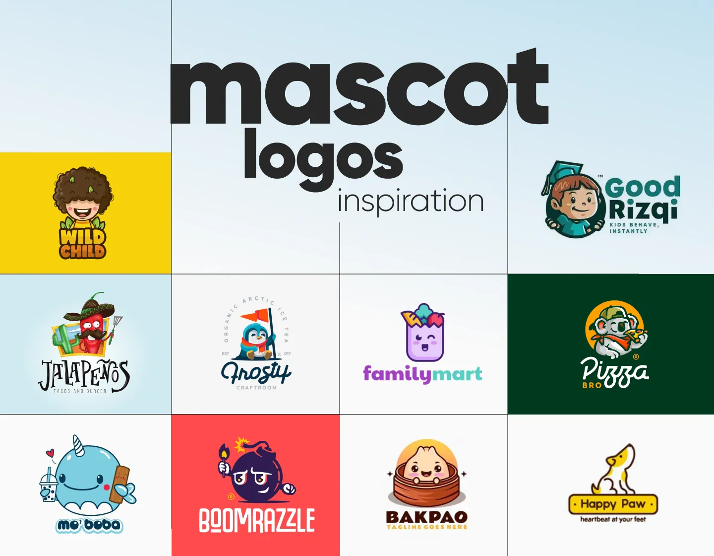 60+ Mascot Logos That Impress, Inspire, and Can Elevate Your Brand Work