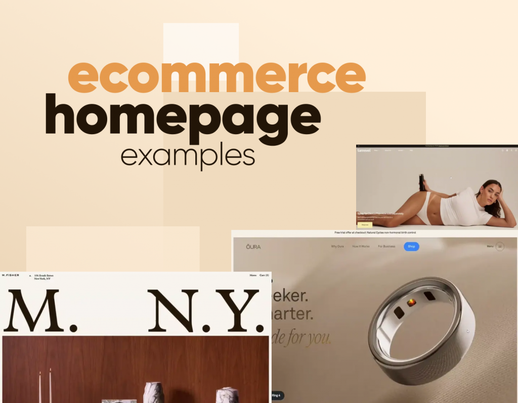 10 eCommerce Homepage Examples