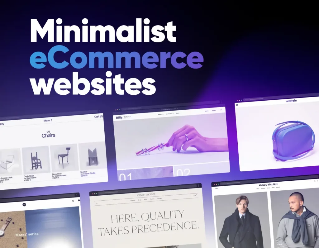 24 Minimalist eCommerce Websites With Creative Twist
