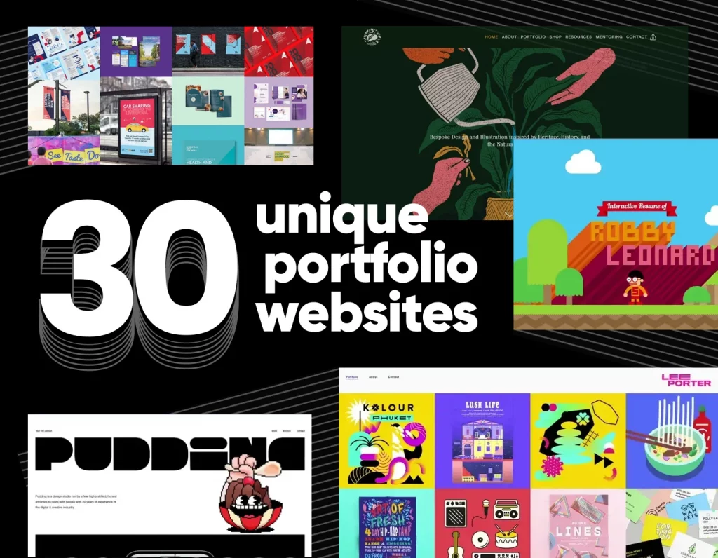Gallery of 30 Unique Portfolio Websites