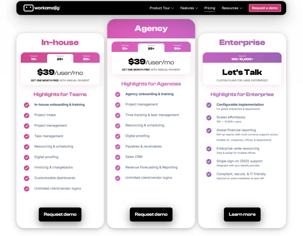 workamajig one tool for finance and creative operations for agencies