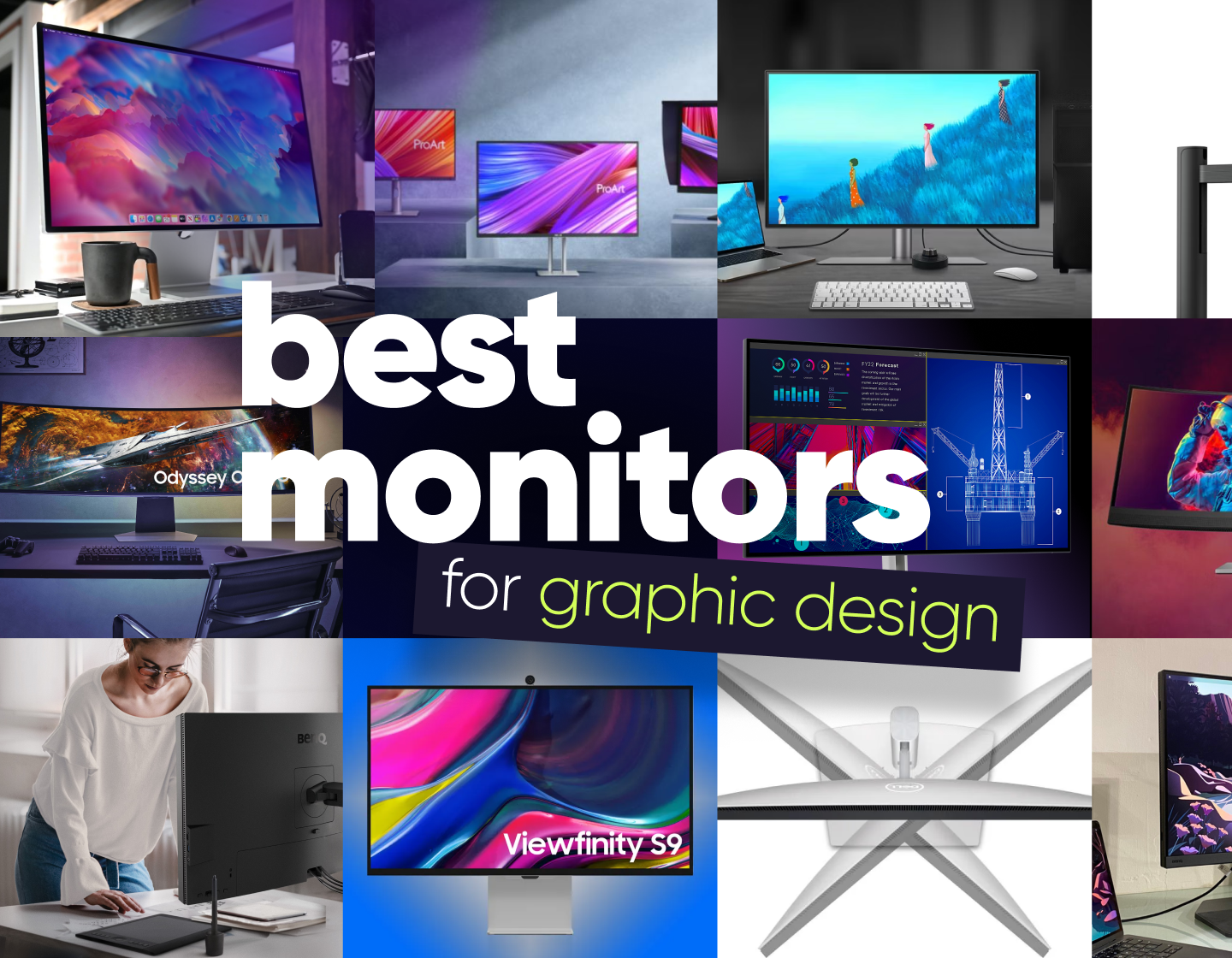 12 Best Monitors For Graphic Design in 2025