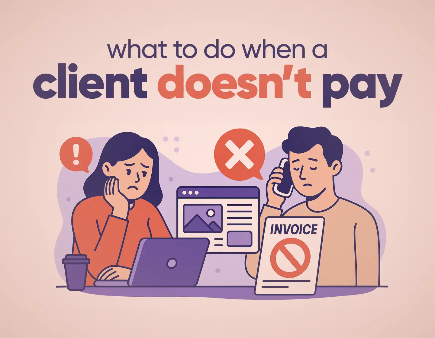 What to Do When a Client Doesn’t Pay: Scripts, Steps & Smart Boundaries